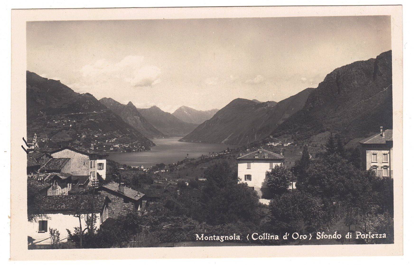 Cartoline postali: 1925 Montagnola – Usato da Kreuzlingen venduto da Koi4
