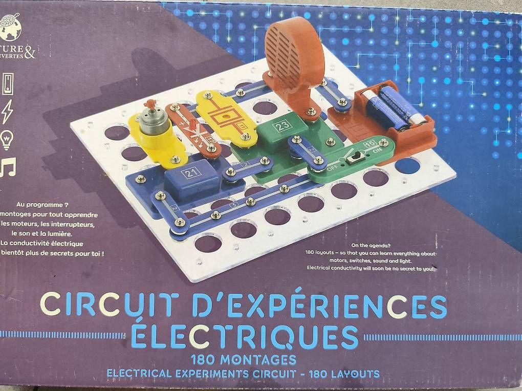 Giocattoli: Circuit d'expériences électriques 8ans et plus – Usato da Promasens venduto da spro08