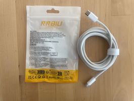 Usb C Daten und Stromkabel 2 Meter