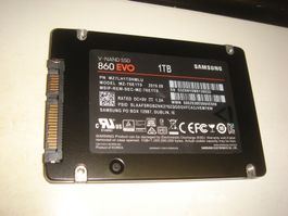 1TB ssd. Samsung 860 evo. Details siehe Bildern.