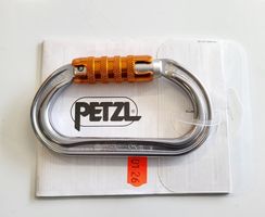 Petzl OK Karabiner TL grau Am'D-Karabiner Neu