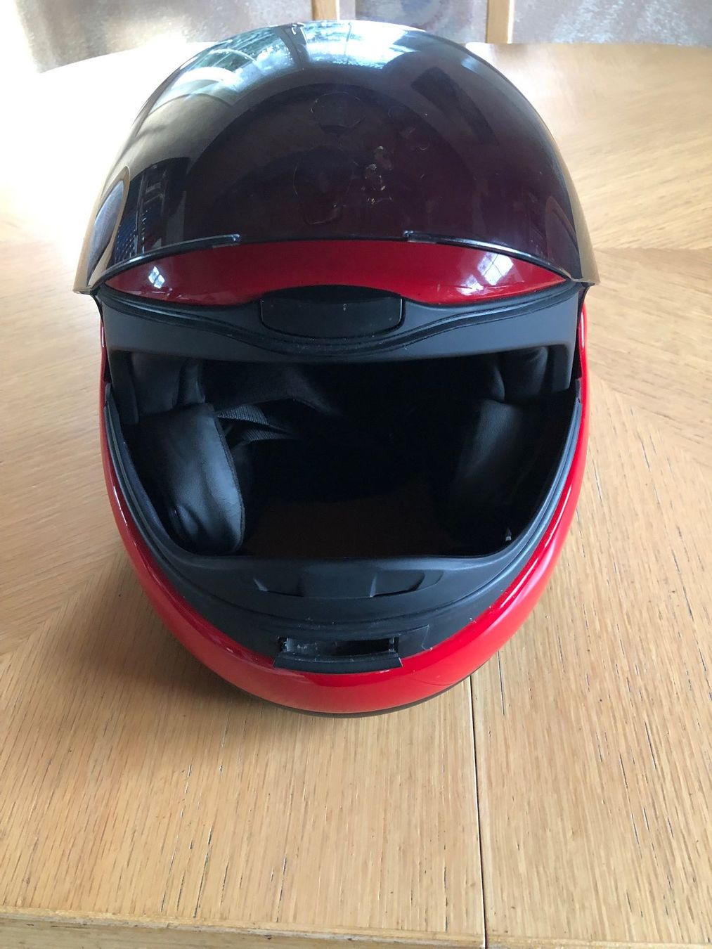 Caschi & visiere: Roter Motorradhelm Gr. 61, Klapphelm – Usato da Schübelbach venduto da Dolly990_2 1