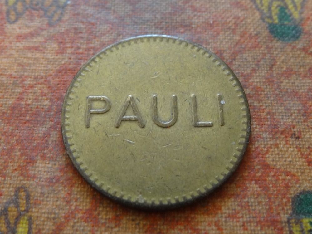 Tutti le monete: Jeton  " PAULI  "   (H) – Usato da Romanel-sur-Lausanne venduto da Swift13 1