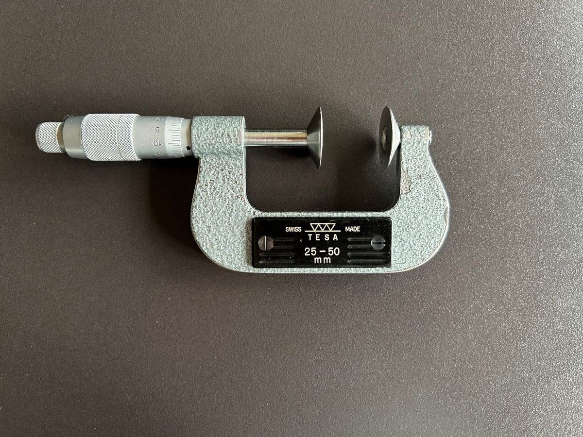Tesa Misurare: Tellermikrometer / Zahnweitenmikrometer Tesa 25 - 50 mm – Usato da Hittnau venduto da dam_5nkp 1