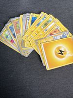Pokemon 25 Elekrokarten Stapel Englisch