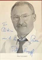 Rolf Schimpf 1924-2025 Autogramm signiert Foto 10x15cm