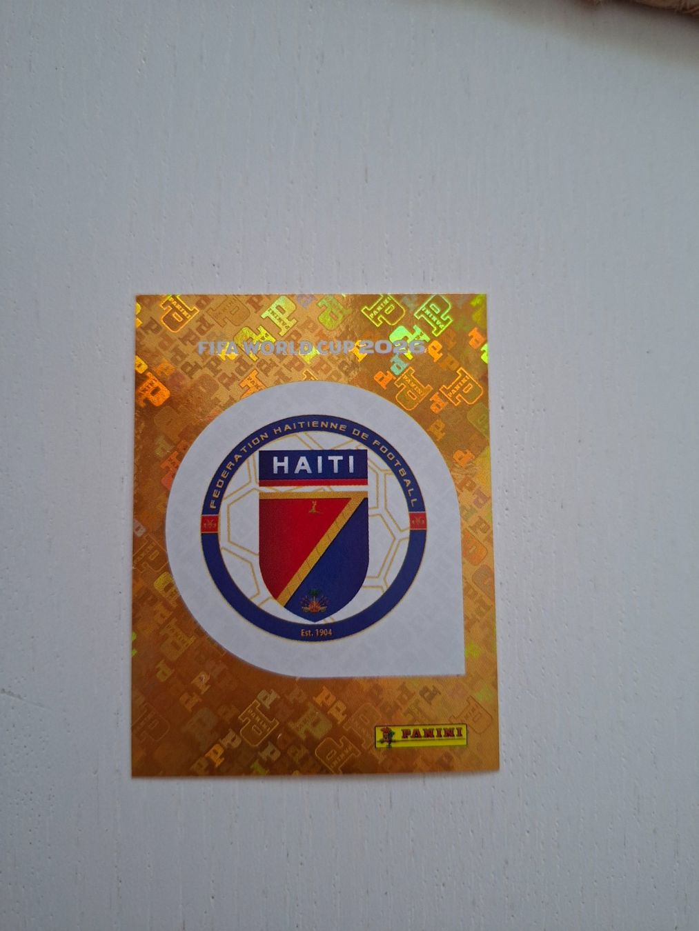 Panini Carte collezionabili: Panini FIFA WM 2026 HAI1 – Nuovo (secondo la descrizione) da Oberwil/Dägerlen venduto da Dominique1606