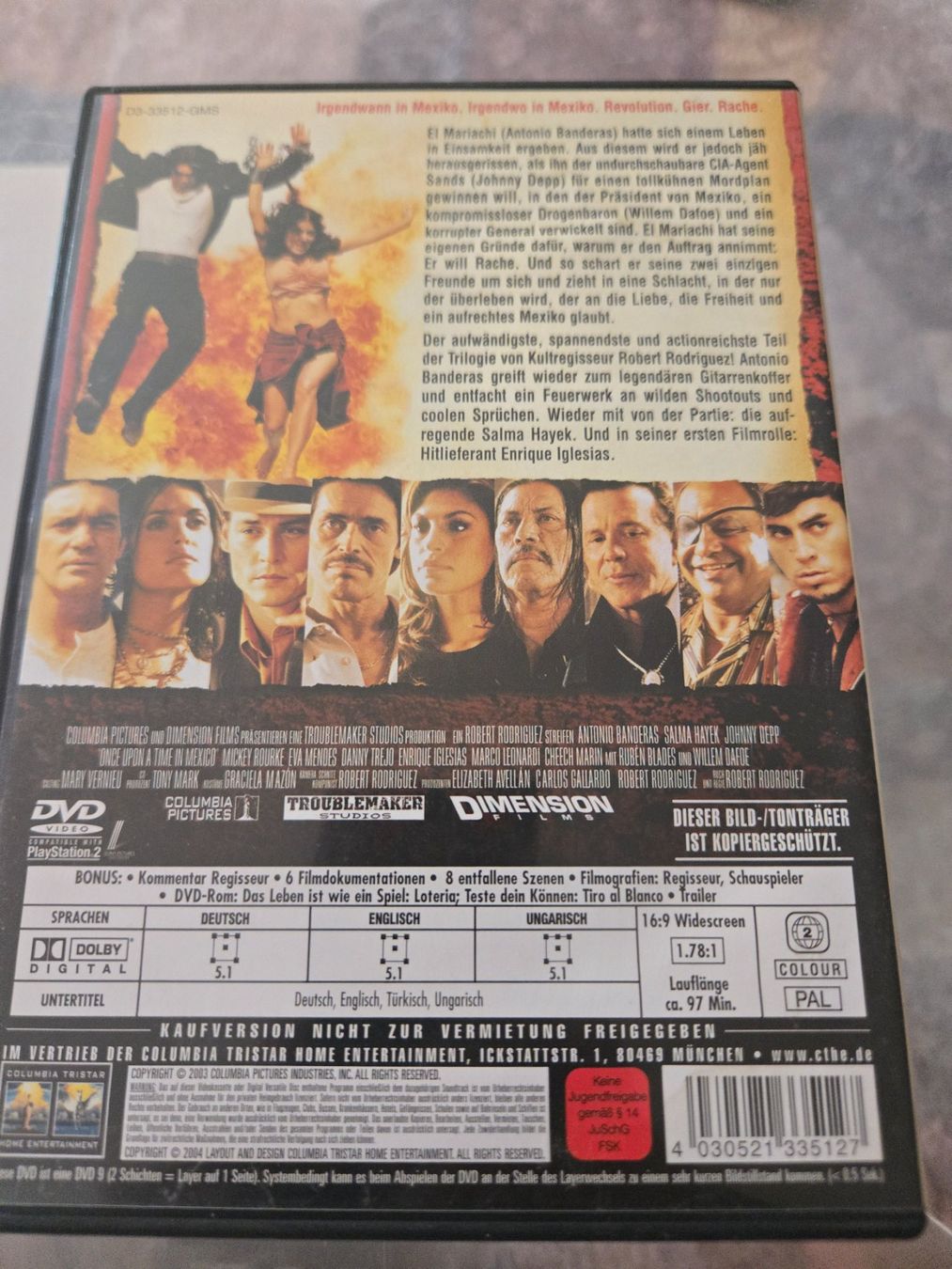Tutti i DVDs: Irgendwann in Mexico DVD – Usato da Bussigny venduto da Kfdlt 1