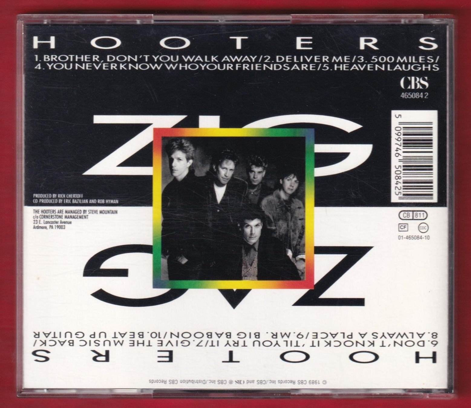 CD: Hooters - Zig Zag (CD) – Usato da Zürich venduto da Pfluftl2000 1