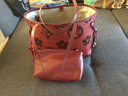 Schöner Shopper Rot