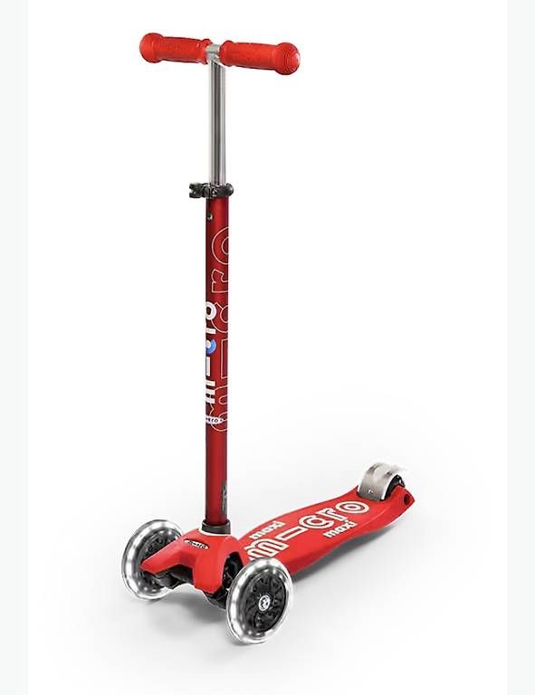 Micro Kickboard: Maxi Micro Deluxe LED Red – D'occasion à Reinach BL par ani_8xbq 1