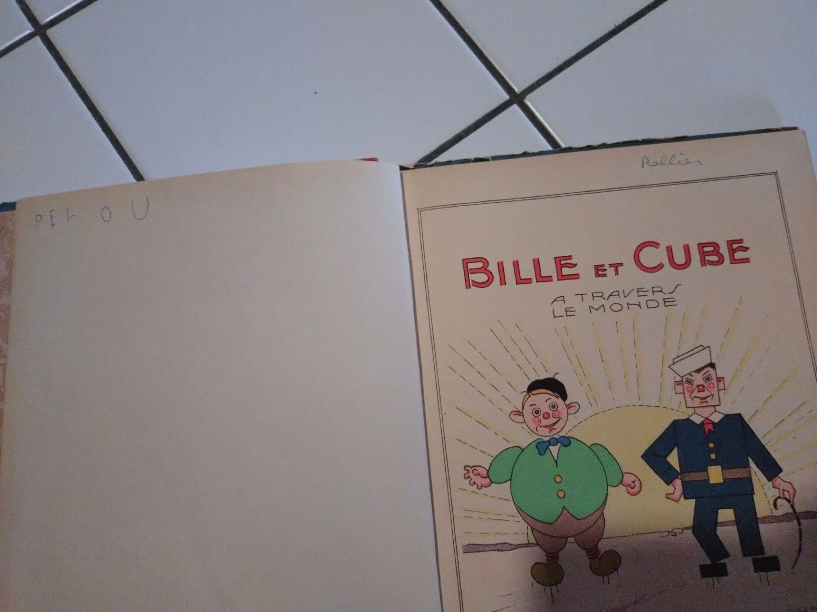 Comics: Bille et Cube à travers le monde 1933 EO – Gebraucht aus Farvagny-le-Grand von LaCaverne 7