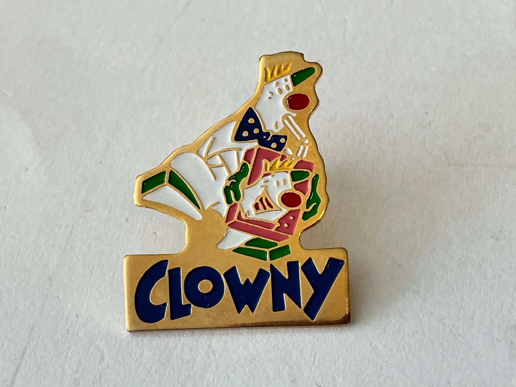 Plaketten & Abzeichen: 1 Pin Clowny – Gebraucht aus Basel von djwwpp