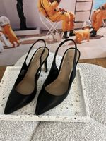 Sling-back Pumps schwarz