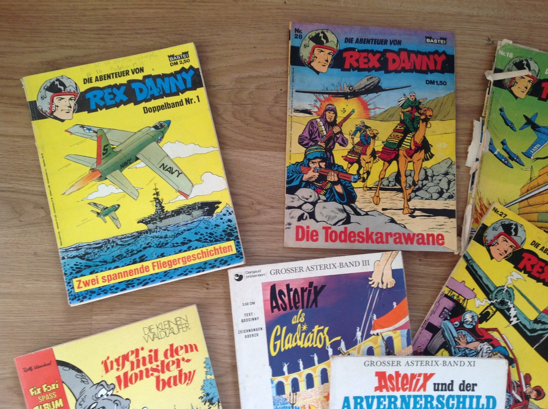Fumetti: 70's comix Rex Danny - Fix unf Foxi - Asterix - winni – Usato da Vuiteboeuf venduto da broticaire 1