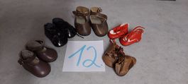5 Paar Puppenschuhe  H.Ott und evt.Sasah gross und Klein