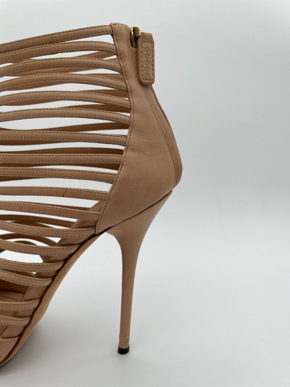 Gucci Scarpe da donna: Gucci Inga Pump EU 38 Braun – Usato da Zürich venduto da shoe_shop 5