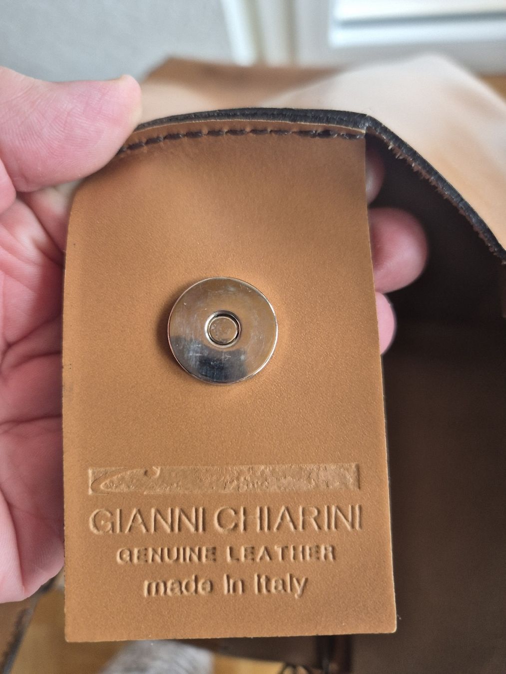 Gianni Chiarini Taschen für Damen: Gianni Chiarini Sac en cuir ciré – Neu (gemäss Beschreibung) aus Cossonay-Ville von bricbroc 3