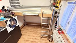 Hochbett von Hasena mit Leiter Kinderzimmer 90x200 cm