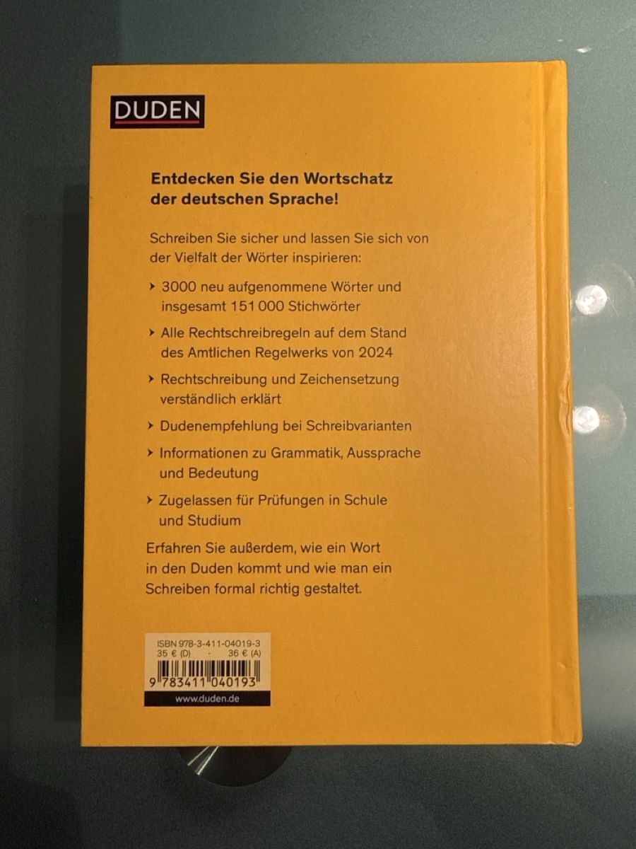 Bücher: DUDEN – Neu (gemäss Beschreibung) aus Teufenthal AG von rom_ncd7 1