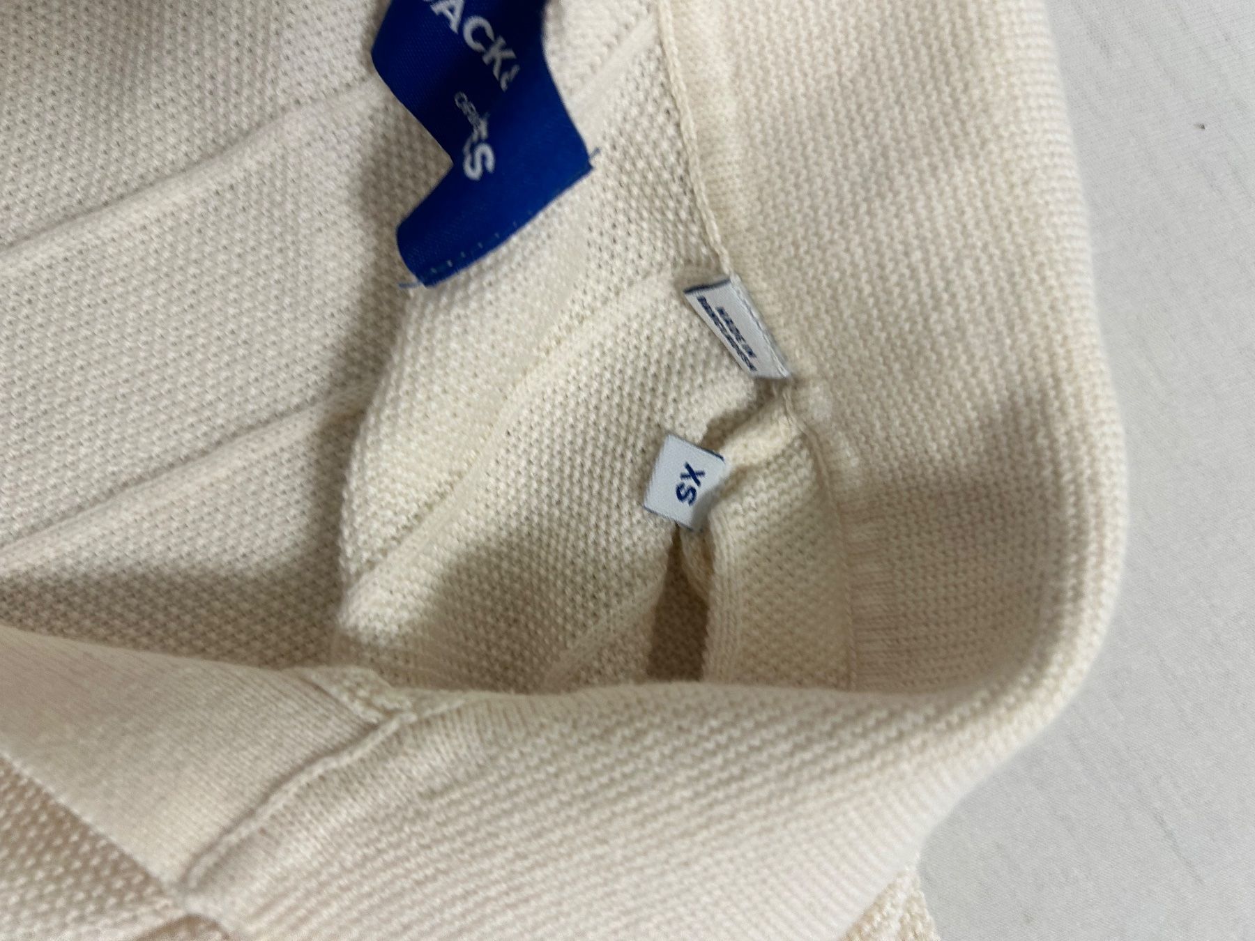 Polos: Jack & Jomes Polo-Shirt kurzarm hellbeige – D'occasion à Bülach par 01s_7n8l 3