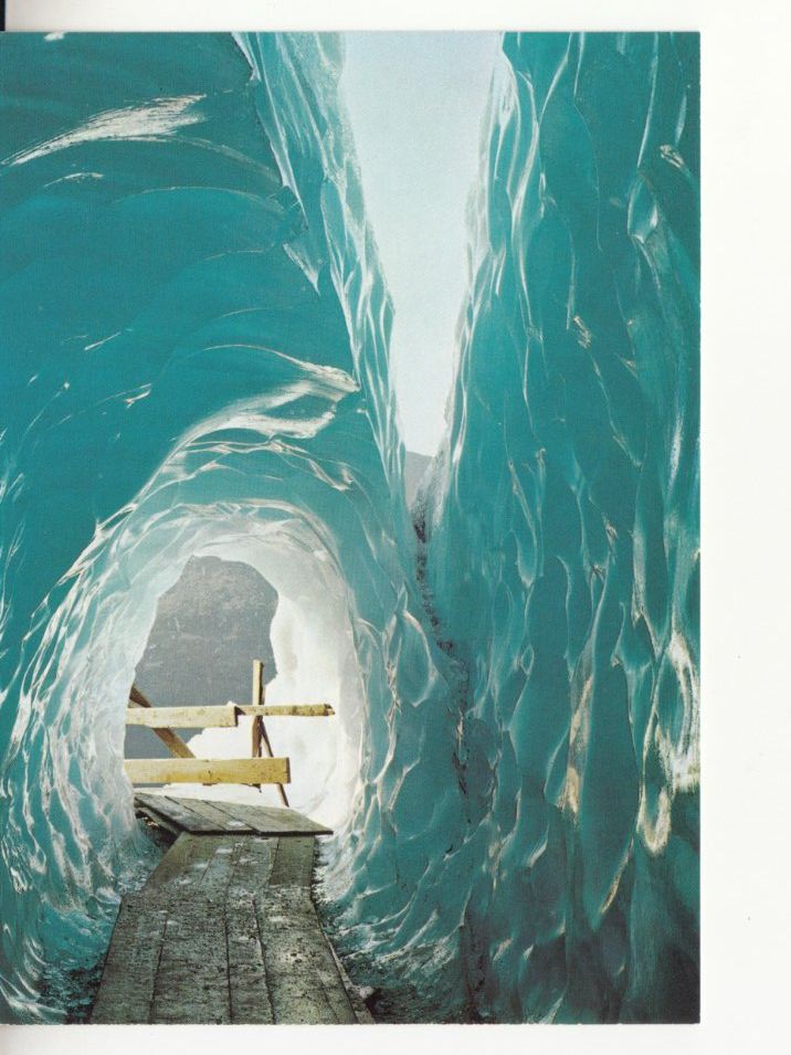 Ansichtskarten: Rhonegletscher Eisgrotte ca. 1980 – Gebraucht aus Bürglen TG von StampGraf