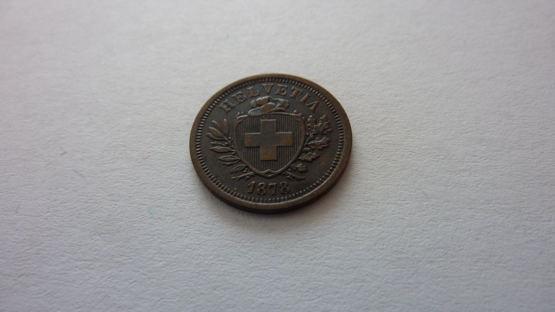 Alle Münzen: Uralter Einräppler 1878, vorzüglich – Neu (gemäss Beschreibung) aus Birrwil von Schnaepli