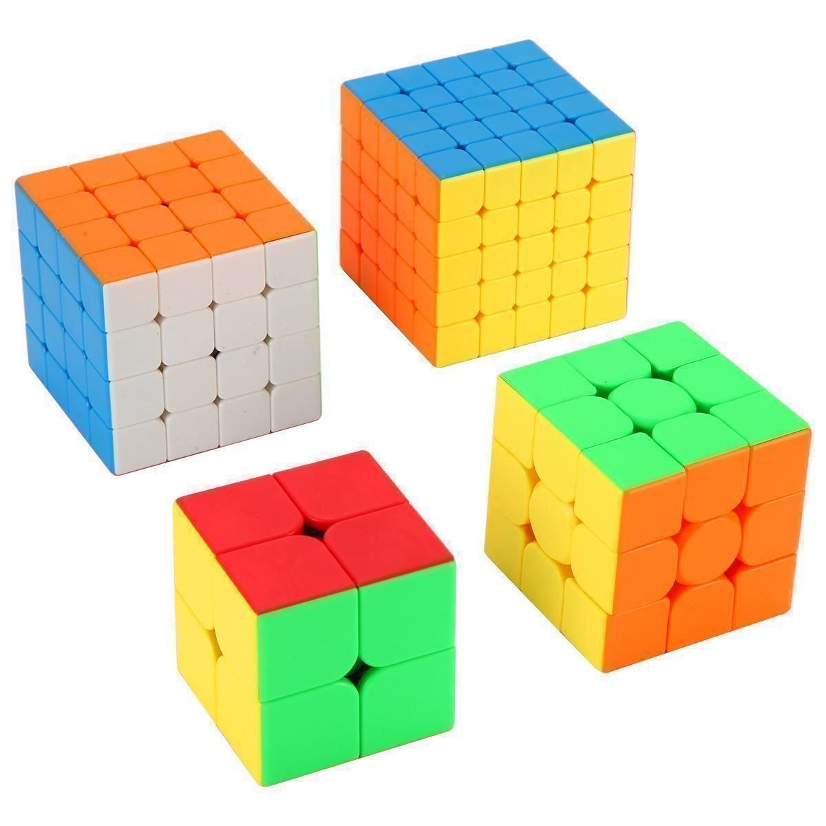 Jouets: 4PCS Speed Cube 2x2 + 3x3 + 4x4 + 5x5 – Neuf (Voir description) à Thun par Laoye 2