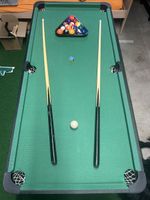 Multifunktionstisch 4-in-1 Billard Tischfussball Set