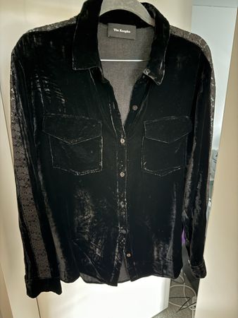 The Kooples Hemd Samt Grösse M