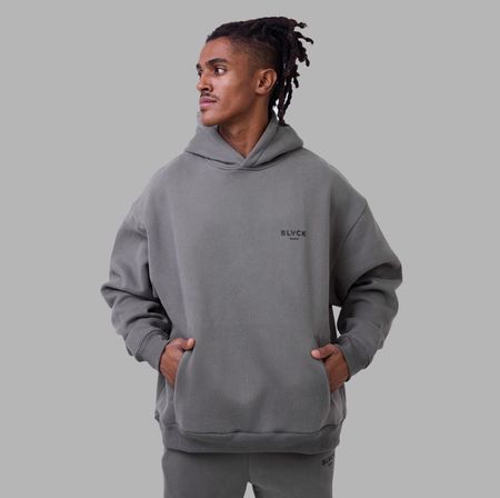 Neu BLVCK Pullover Hoodie Gr M
