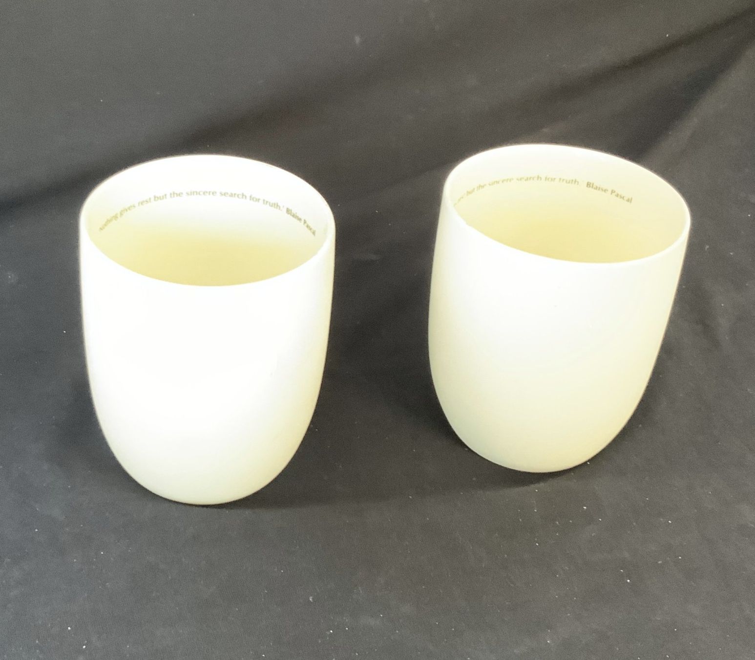 Tasses: Aesop Tassen, 2 Stk. mit Blaise Pascal – D'occasion à Zürich par Drahtzug