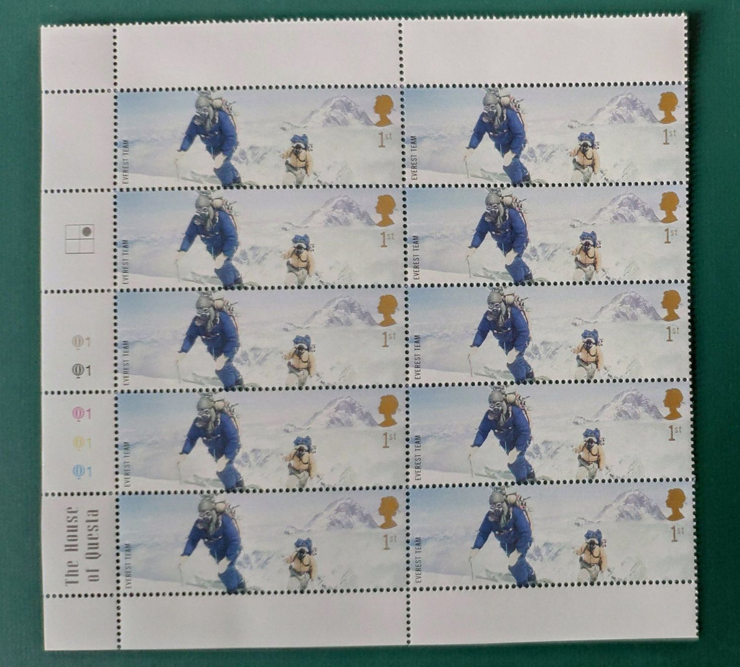 Tutti i francobolli: FDC + 10 Postfrische Marken / Extreme Endeavours 29.4.2003 – Usato da Volketswil venduto da Spacepanda 1