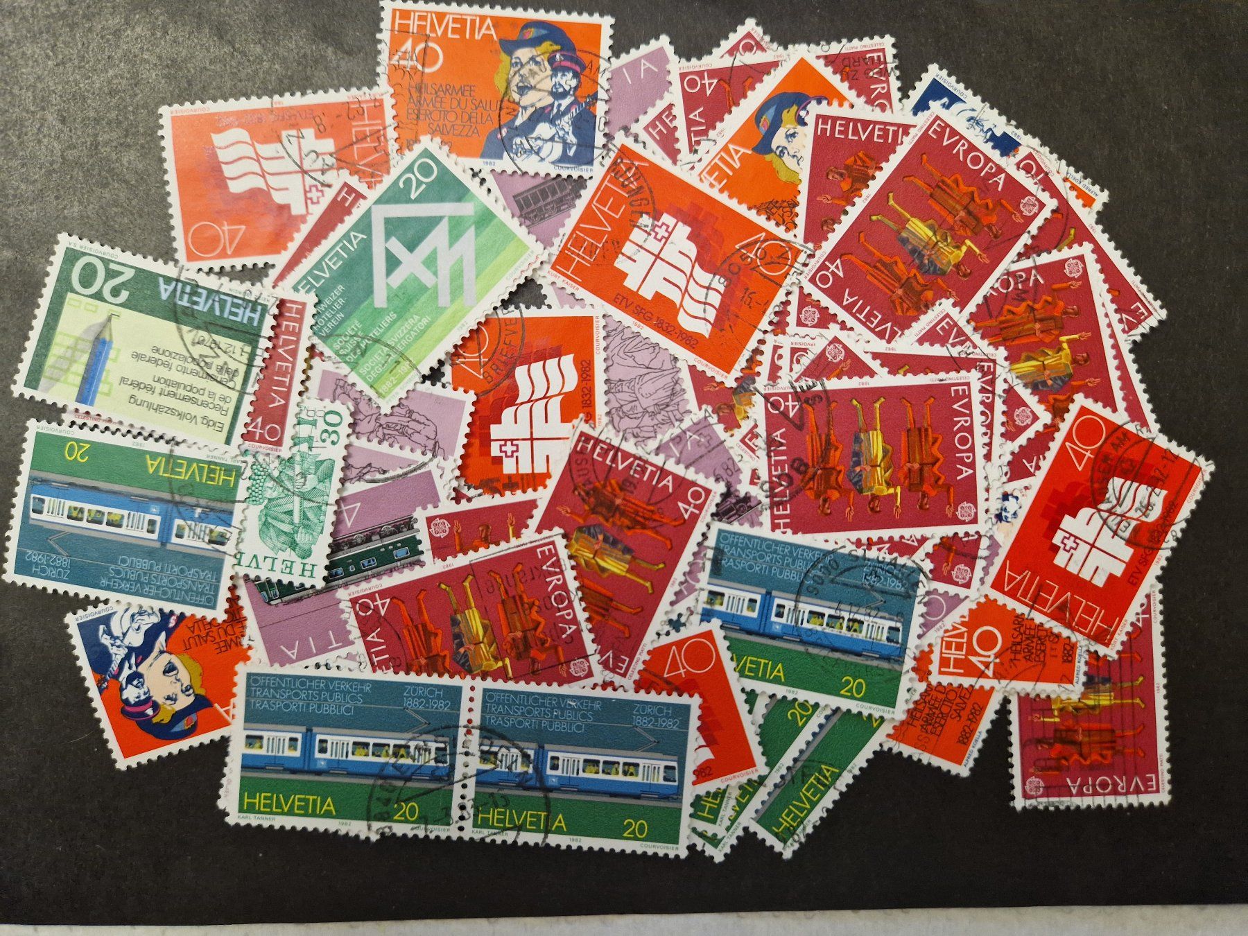Tutti i francobolli: CH-Briefmarken (CH-2) – Usato da Münchwilen TG venduto da Nonno39 1