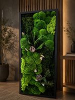 Moosbild Wandbild Natur pur Wanddeko nachhaltig Hingucker!