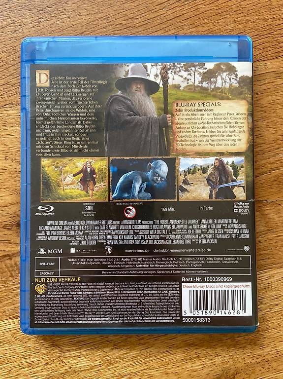 Tous les DVDs: Der Hobbit Eine unerwartete Reise – D'occasion à Zürich par Sybille90 1