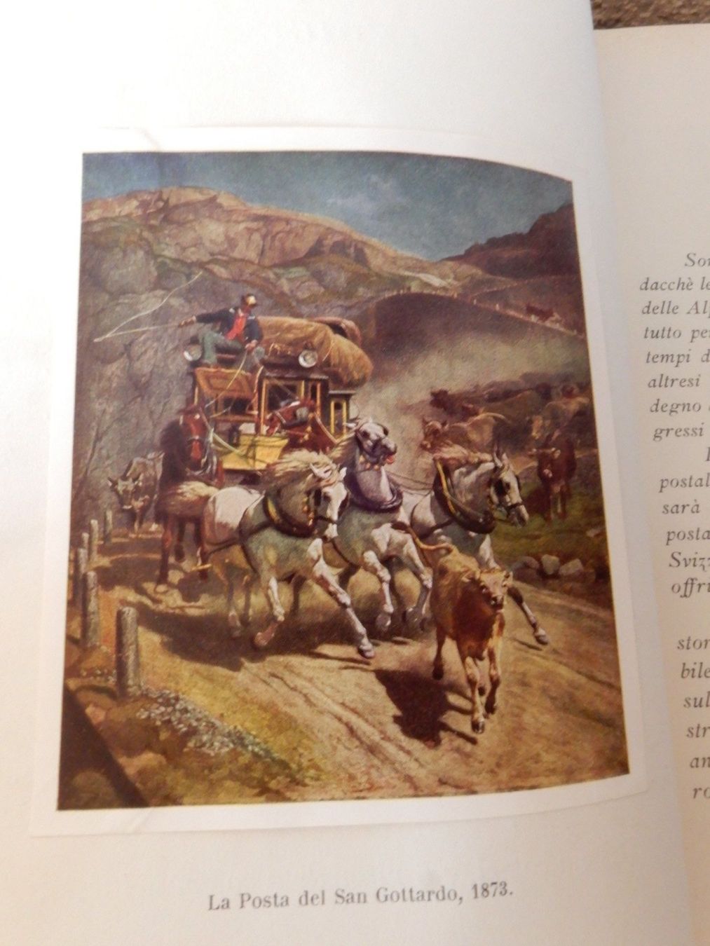 Libri: Buch Poste Alpine Suisse 1934  IL CENTENARIO POSTE Ital. – Usato da Senèdes venduto da Framboise52 5