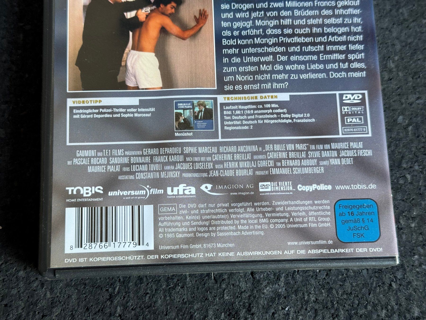 Tutti i DVDs: Der Bulle von Paris DVD DE/FR – Usato da Fribourg venduto da tschjoly 3