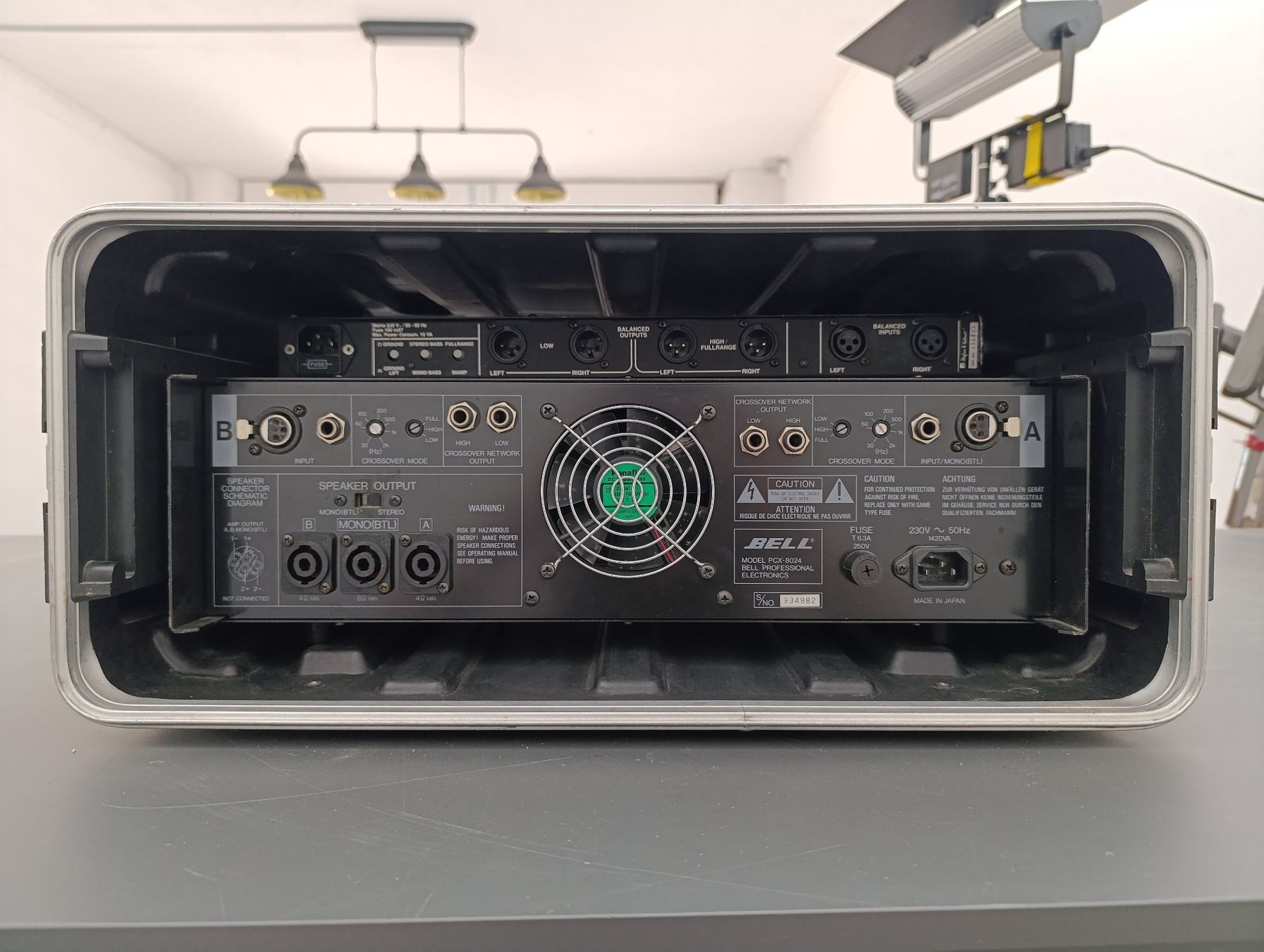 Bell Amplificatori: BELL PCX-8024 Amplificateur + Linear Pro Controller – Difettoso da Thielle venduto da Plusvalue_Neuchatel 1