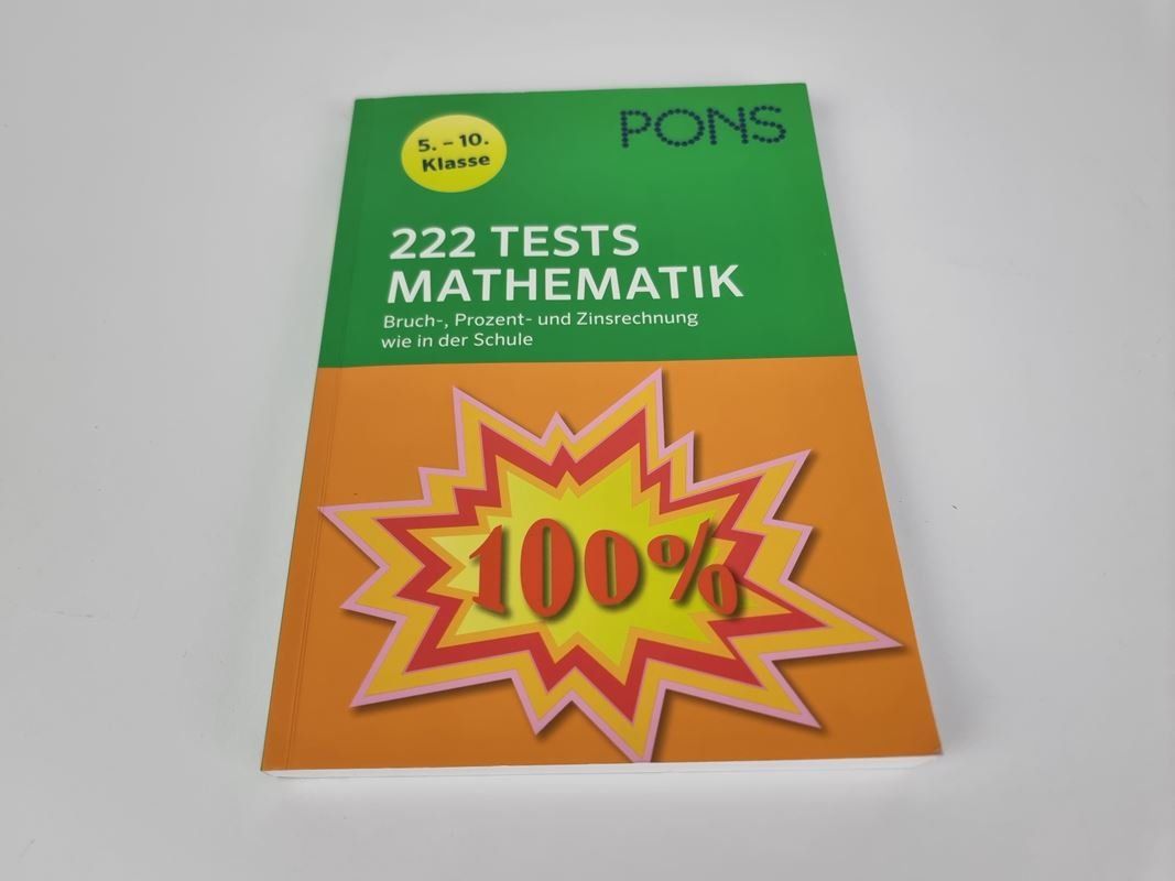 Livres: Buch: 222 Tests Mathematik 5. - 10. Klasse – D'occasion à Urtenen-Schönbühl par Restwert_Schoenbuehl
