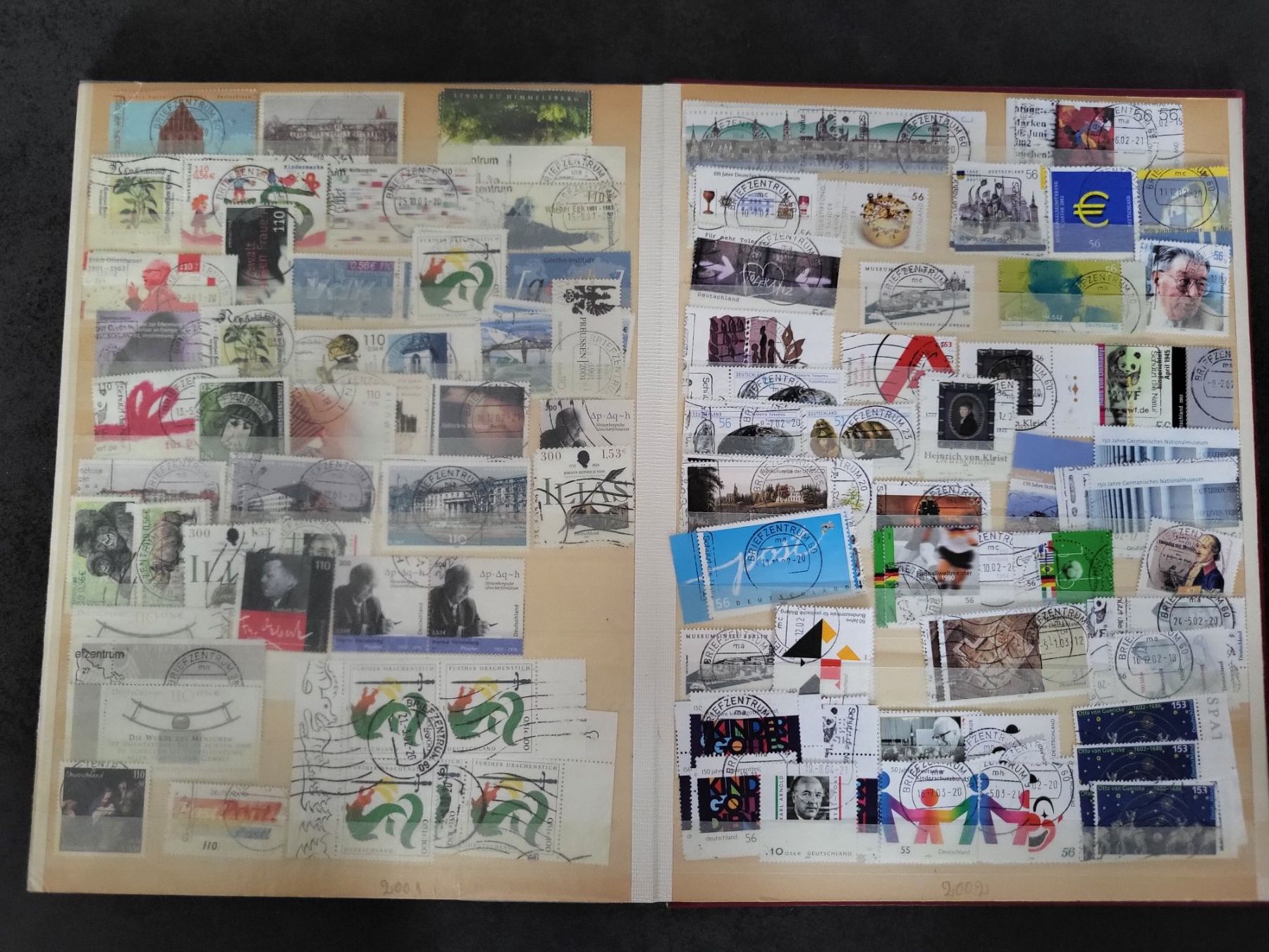 Alle Briefmarken: Sammlung Album - Deutschland – Gebraucht aus Rümlang von Turrin 7