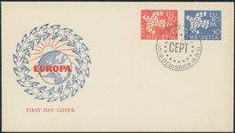 1961 - Europa - Ersttagsbrief FDC ET