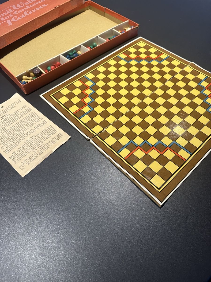 Giochi: Altes vintage Brettspiel Eile mit Weile, Halma – Usato da Hattenhausen venduto da Topas00 2