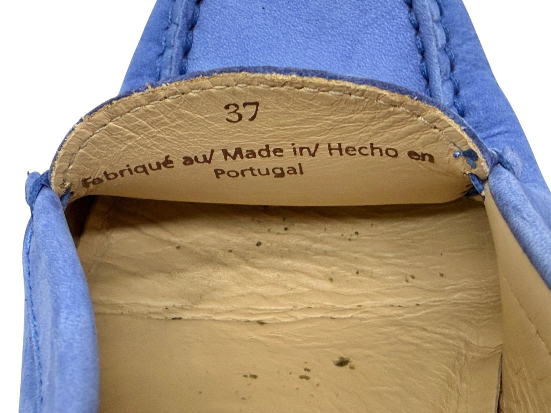 Bobbies Scarpe da uomo: Mocassins Bobbies daim bleu. Pointure 37 – Usato da Cossonay-Ville venduto da PatineDuTemps 1