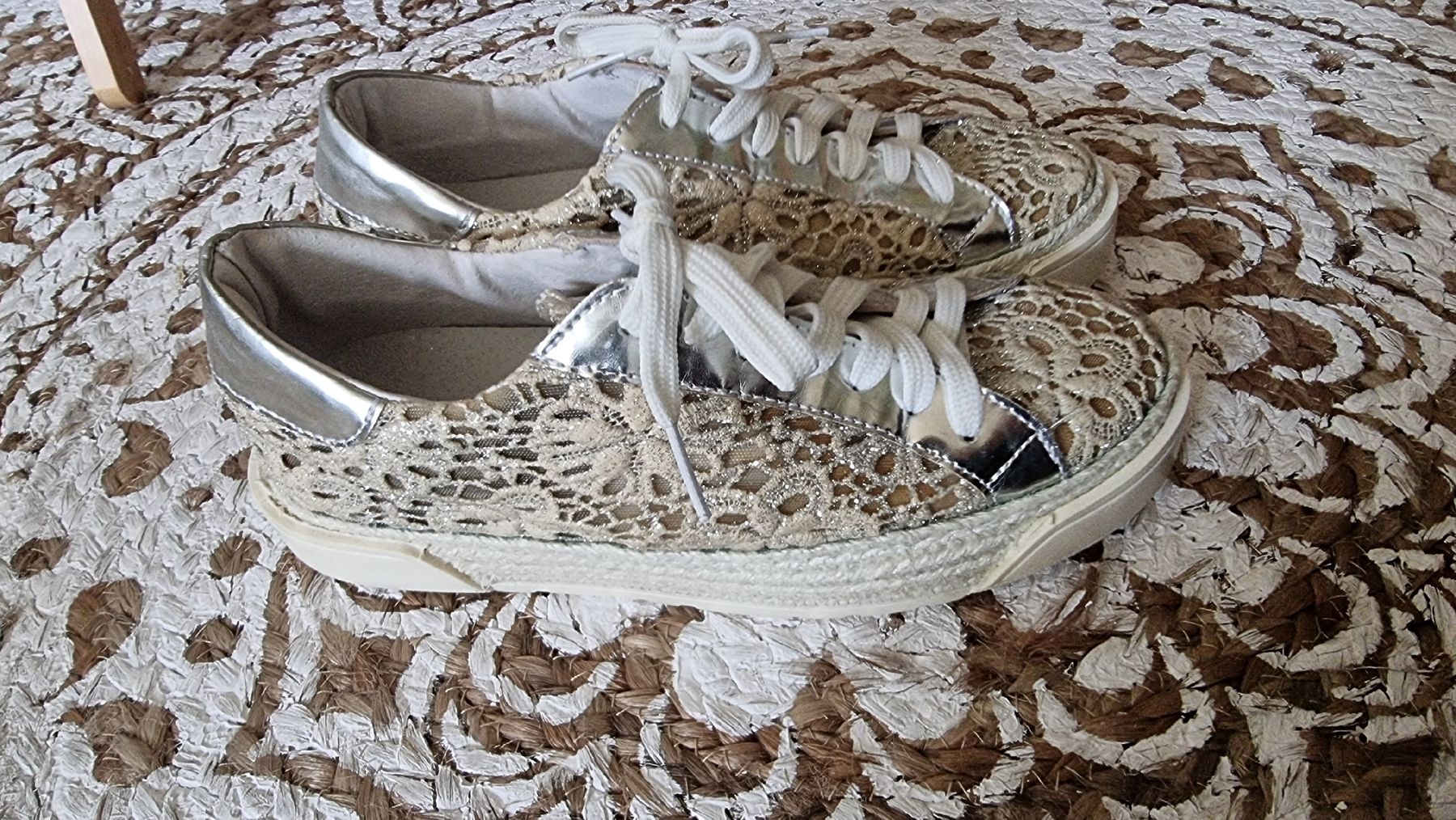 Damenschuhe: Cesare P sneakers gr 36 Boho Hochzeits  – Gebraucht aus Wigoltingen von Zuckerfee84 1