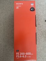 Sony FE 200-600mm G OSS Top Zustand mit Tasche
