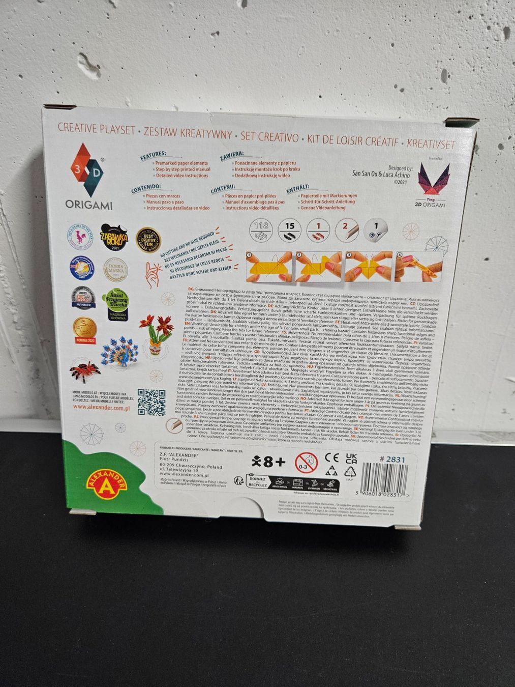 Kit bricolage: Neu - 3D Origami Schwan – Nuovo e nell'imballaggio originale da Dagmersellen venduto da Jarsetz_Restposten 1
