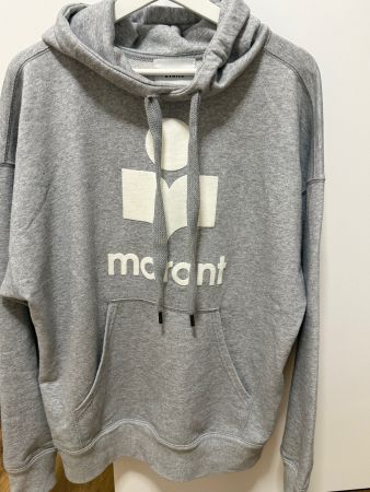 MARANT ÉTOILE Mansel Hoodie mit Logo-Print Gr EU 42