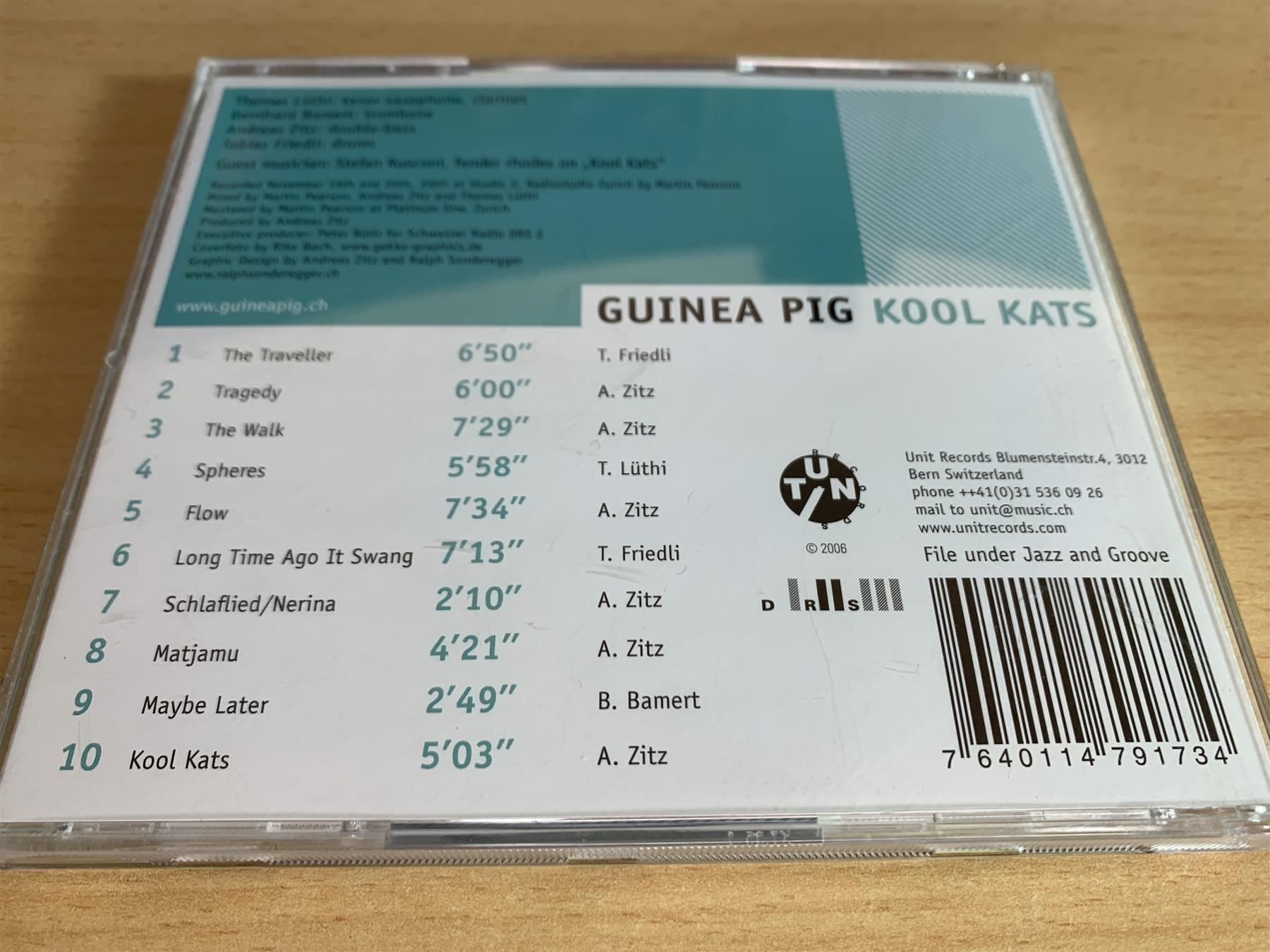 CDs: Guinea Pig – Kool Kats – D'occasion à Rikon im Tösstal par Alpenmutz 1