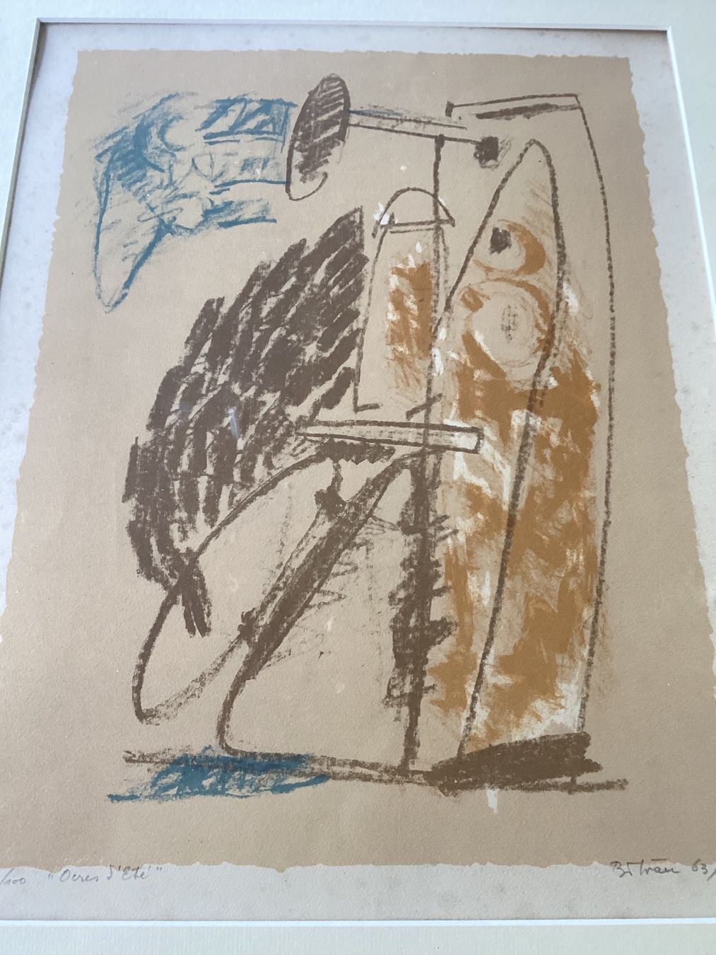 Grafica & Litografie: Farblithographie Albert Bitran Moderne Abstraktion 1929-2018 – Usato da Eglisau venduto da mar_5rn2 4